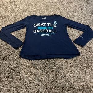 Women's Under Armour Long Sleeve MLB Seattle Mariners Shirt